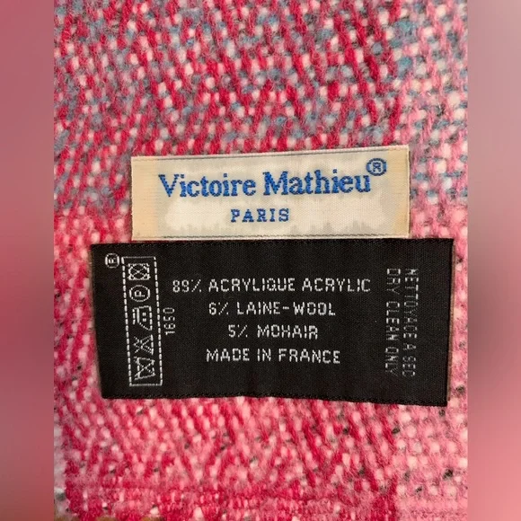 Women’s Victoire Mathieu wool blend scarf - Picture 4 of 4